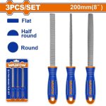 3 Piece 8" Wood File Set 200MM WSF1403