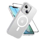 Magsafe Clear Case +screen Protector Combo Compatible With Iphone 15