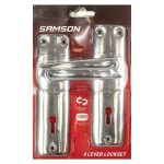 Samson Lockset Key 4 Lever Sabs - Chrome Plated