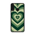 Custom Printed Tpu Cases - Huawei P30 Lite Huawei P30 Lite New Addition & 39 Dark Green Heart& 39 By