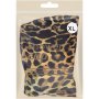 Clicks Satin Shower Cap Wild Brown Leopard
