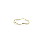 Golden Wave Ring