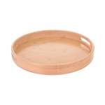 Round Bamboo Tray