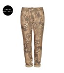 Animal Snake Print Reversible Pants - Beige XXL