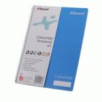 Rexel : A5 Feint Ruled Perforated Notebook - Blue