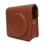 Brown Pu Case For Instax Square SQ40