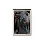 A1 Framed Playing Cards Wall Art - Portrait Black Frame