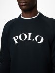 Polo Mens Sport Long Sleeve Sweat Top In Navy - Navy L