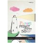 Project Pad Pastel A4 80GR Asstd 50 Shts