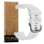 Elite 18MM Quick Release Classic Watch Strap - White