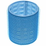 Cling Hook & Loop Hair Perm Curlers 55MM Light Blue 6 PACK