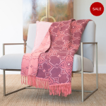 Bell A Vita - Casablanca Burgundy dark Coral - 150 X 200 Cm