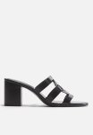 Block-heeled Sandals - Black