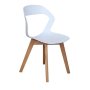 Gof Furniture Lobelia Plastic Chair White