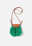 Eve Netted Crossbody Bag-ivy Leaf
