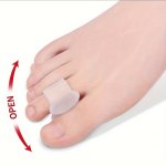 2PCS Soft Thumb Valgus Toe Divider Toe Separator