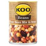 Koo 4 Bean Mix In Brine 410 G