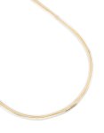 Mixed Metal Plated Thin Snake Chain Layered Necklace