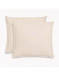 Plain Microfibre Pillow Case Set