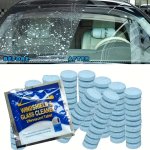 Ultra Concentrated Effervescent Tablets Front Windshield Cleaning Tablets Anti Fog Agents - Immediately Clean Your Glass And Win