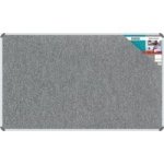 Parrot Bulletin Board Ribbed Aluminium Frame 1500X900MM - Laurel
