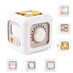 Syohgbp 6 In 1 Busy Cube Activity Montessori Toys For 18M+ Toddlers Learning Toys Boys Girls Baby Sensory Interactive Birthday G