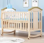 3 In 1 Multifunction Wooden Cot