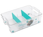 Fridge & Freezer Stack & Divide Organiser Bin