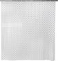 Sensea Easy Shower Curtain White With Transparent Dots And Easy Pocket W180CMXH200CM
