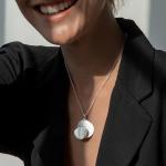 Thalassa Sterling Silver Pendant Necklace - Silver