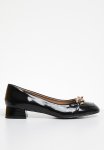 Polo Loafer Trim Heel - Black