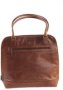 King Kong Leather Ladies Laptop Bag Pecan