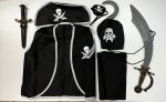 Pirate Kids Accessories Set 6 Pcs Knife Optional