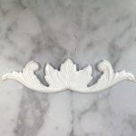 JP579 White Resin Head Swirl Leaf White