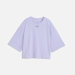 Puma X Hyrox Womens Cropped Lifestyle T-Shirt Light Lavender