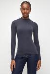 Polo Womens Rachel Mock Neck Knit Sweatshirt In Navy - Navy 2XL