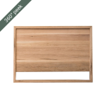 The Austick Headboard - Three Quarter South African Pine Mid Brown