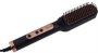 Sokany Hair Straightener Brush Black And Rose Gold