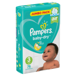 Pampers Active Baby Midi S3 Jp 76