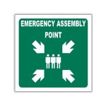 Emergency Assembly Point Safety Sign GA26