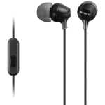 BlackBerry Sony MDR-EX15AP Black In-ear Earphone With MIC For Iphone Android