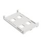 Refrigerator Beverage Beer Can Hanging Storage Rack - White