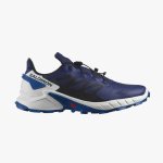 Salomon Men's Supercross 4 - UK7.5 Blue Print black lapis Blue