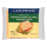 Lancewood Cheddar Flavoured Medium Fat Processed Cheese Slices 10 Pack