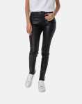 Luzien High Waist Black Skinny Jeans - W32 L30 Black