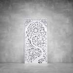 Laser Cut Screen - Design 112 - 2000 X 1000 X 20 Matt White Outdoor