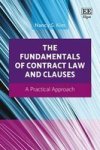 The Fundamentals Of Contract Law And Clauses - A Practical Approach Paperback
