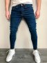 Men's Slim Fit Stretch Denim Jeans - Classic Style Cotton Blend All-Season Wear