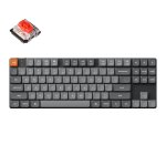 Keychron K1 Max 80% Tkl Layout Low-profile Gateron Jupiter Red 2.4GHZ & Bluetooth 5.1 Rgb Backlit – New