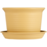 Plant Pot & Saucer Set 18.5CM